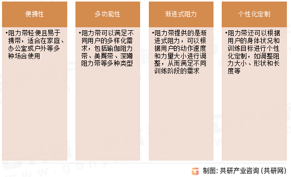 易携带的健身工具市场规模达13亿美元[图]球友会2024年全球阻力带作为一种轻便、(图4)